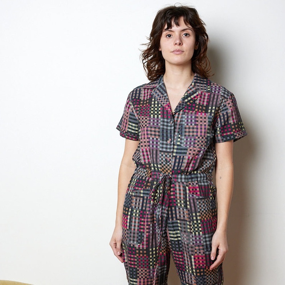 Stylish Plaid Women's Jumpsuit